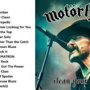 The lyrics GUITAR SOLO of MOTORHEAD is also present in the album Clean your clock (2016)