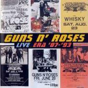 The lyrics YOU'RE CRAZY of GUNS'N'ROSES is also present in the album Live era '87 - '93 (1999)